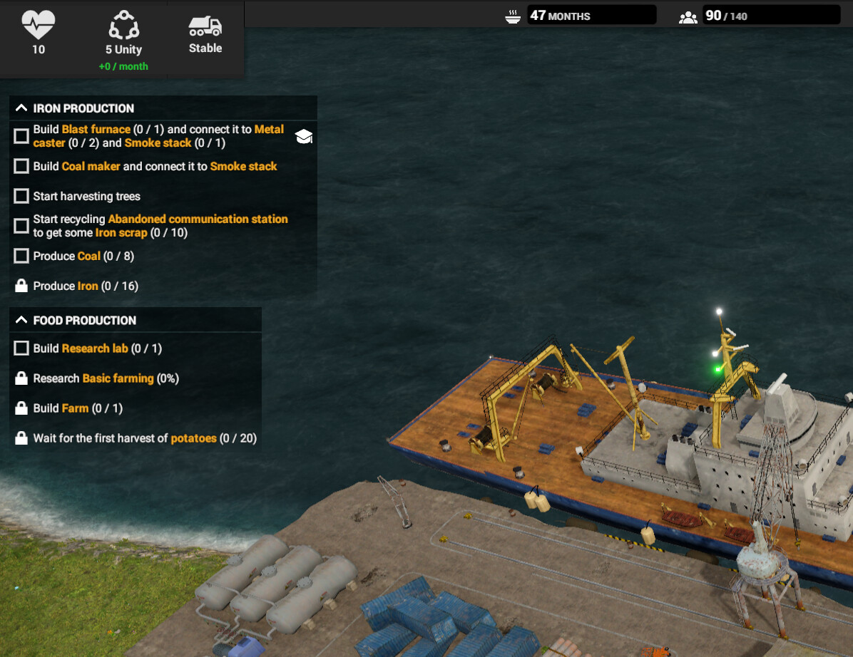 Example of the new tutorial system that we are working on.