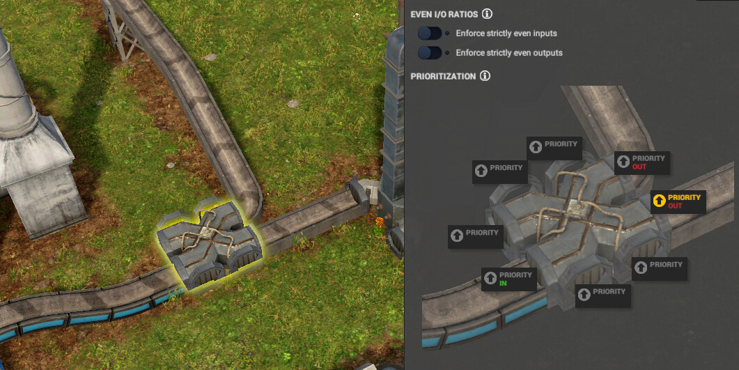 New balancer UI with clear prioritization toggles.