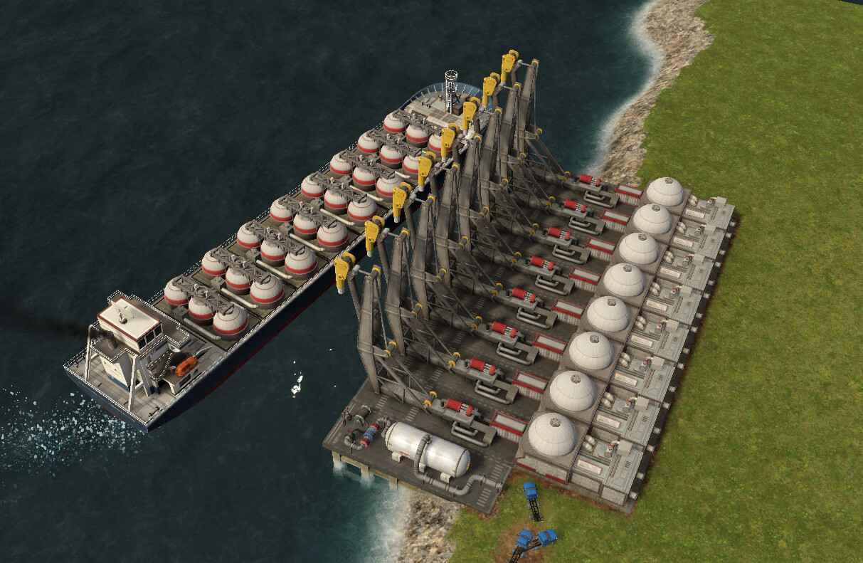 Limo ship in action with a very stressed Captain inside.