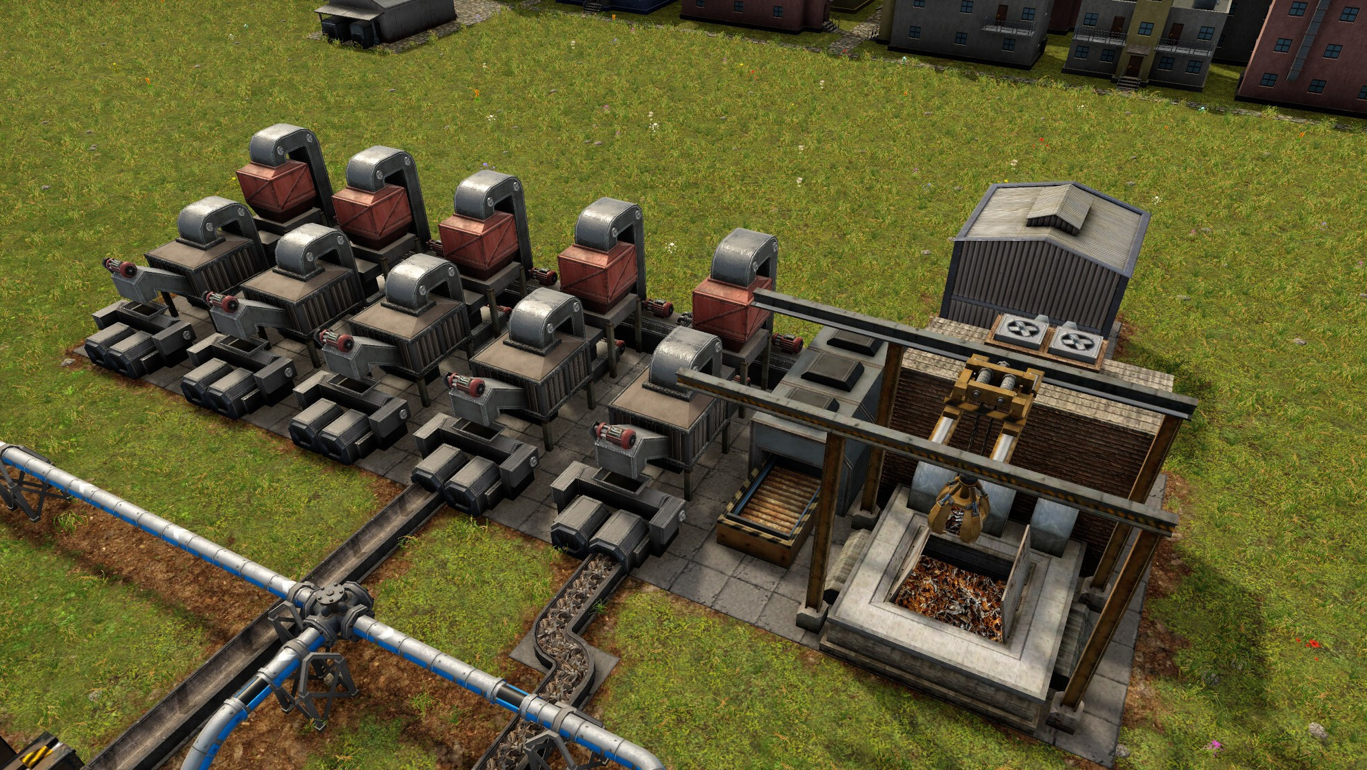 The new waste sorting plant!
