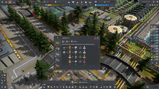 The build interface, choosing what an assembly line makes